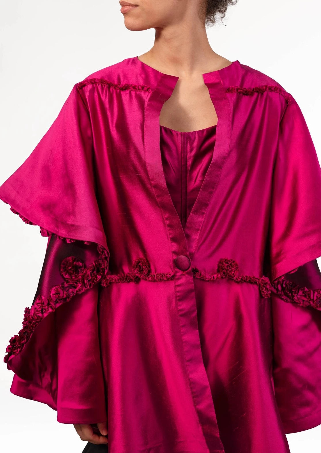 Fuchsia Triphially Jacket